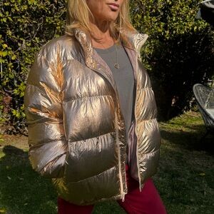 American Apparel Rose Gold Puffer